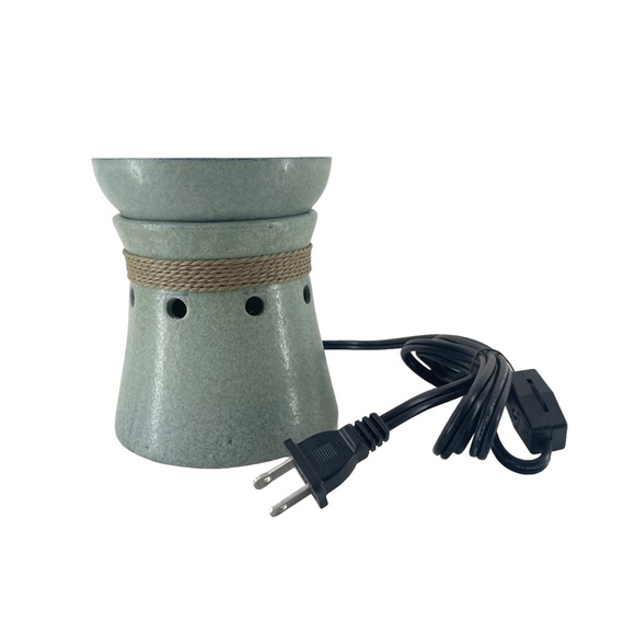 Scentsy Hatteras Jade Green‎ Warmer - Picture 1 of 7